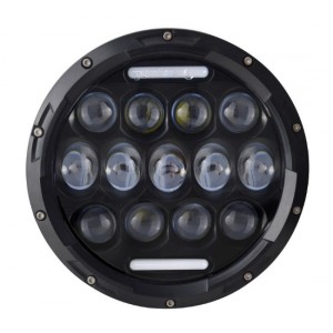 LED 7 inch koplamp model heavy duty, met drl LED 7 inch koplamp model heavy duty, met drl